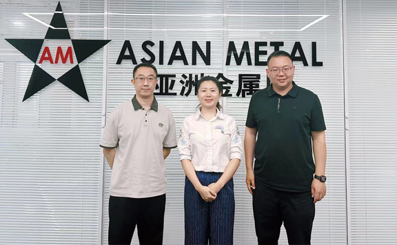 河钢唐钢来访亚洲金属网