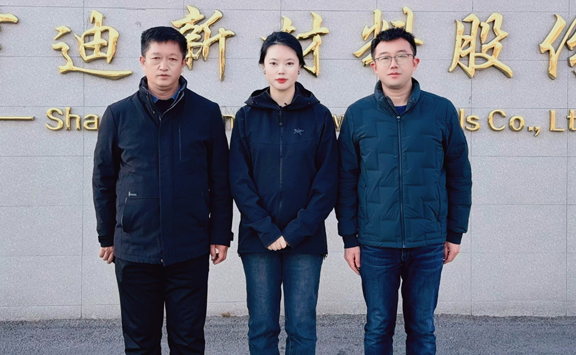 亚洲金属网出访山西富亨迪